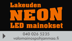 Lakeuden Neon Oy logo